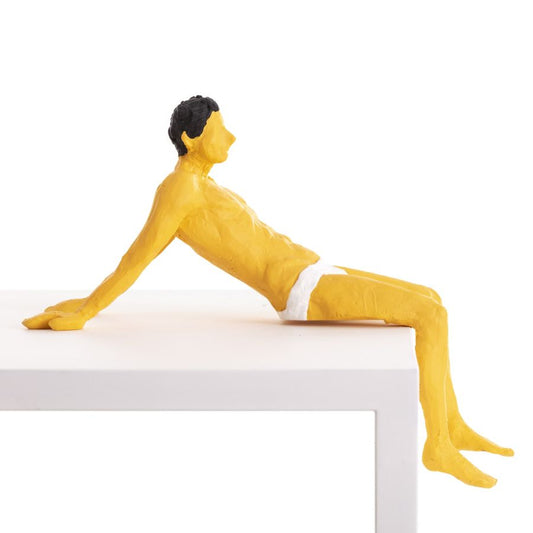 Resin Decorative Object Love Is a Verb Pierrot by Seletti