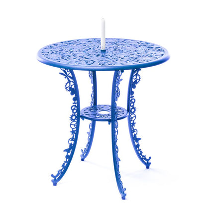 ALUMINIUM Outdoor TABLE Industry Collection by Seletti #SKY BLUE