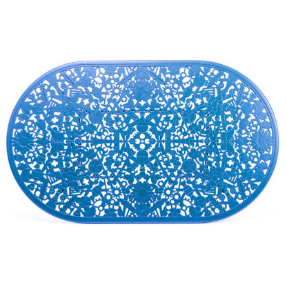 OVAL ALUMINIUM Outdoor TABLE Industry Collection by Seletti #SKY BLUE