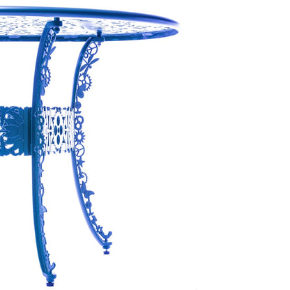 OVAL ALUMINIUM Outdoor TABLE Industry Collection by Seletti #SKY BLUE