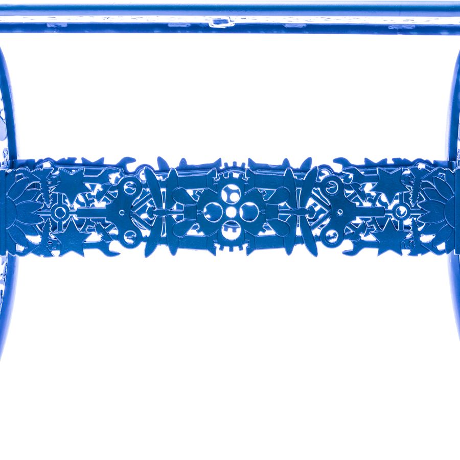 OVAL ALUMINIUM Outdoor TABLE Industry Collection by Seletti #SKY BLUE