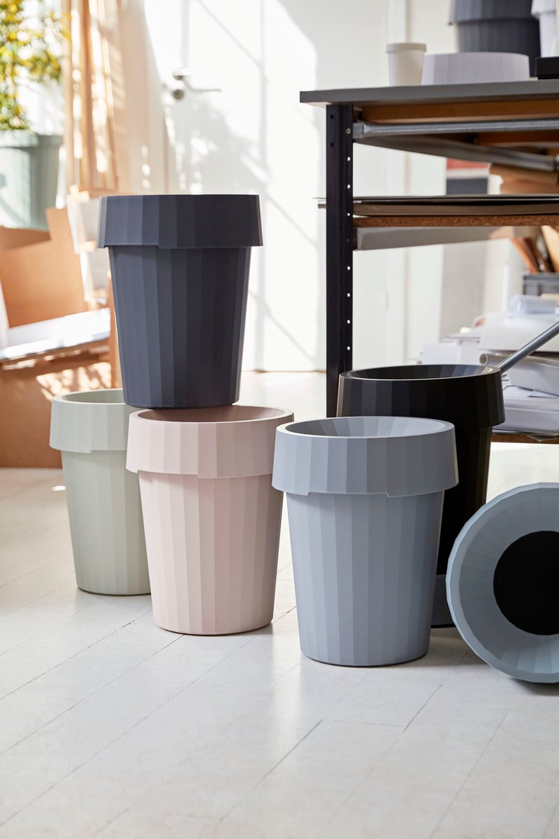 Shade Bin, off white