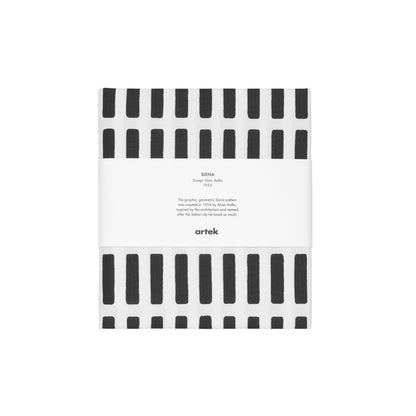 Artek Siena Fabric, cotton — white/black