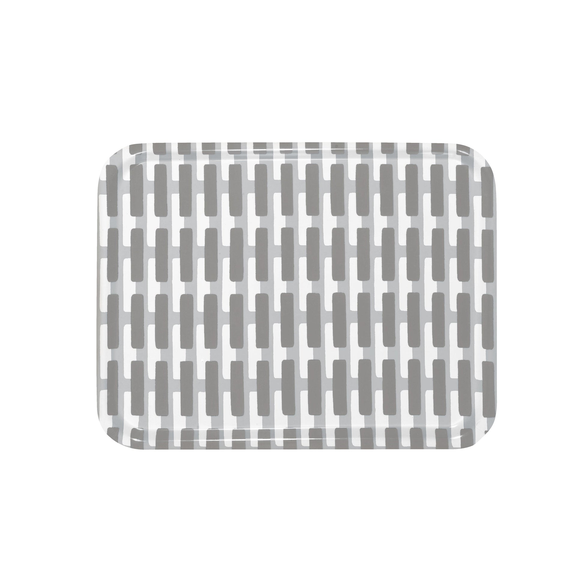 Artek Siena Tray, large — grey/light grey shadow