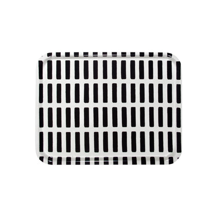 Artek Siena Tray, large — white/black