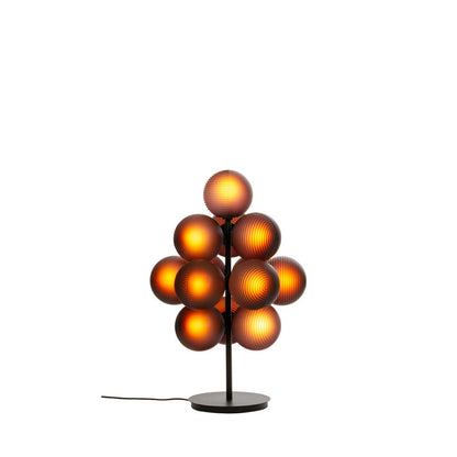 Stellar Grape Small - Blown Glass Table Lamp by Pulpo #Aubergine