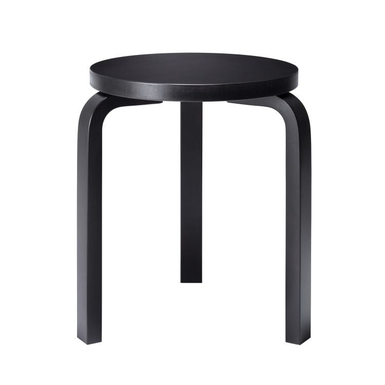 STOOL 60 - 3 legs - Stackable wooden stool