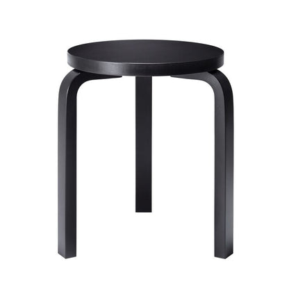STOOL 60 - 3 legs - Stackable wooden stool