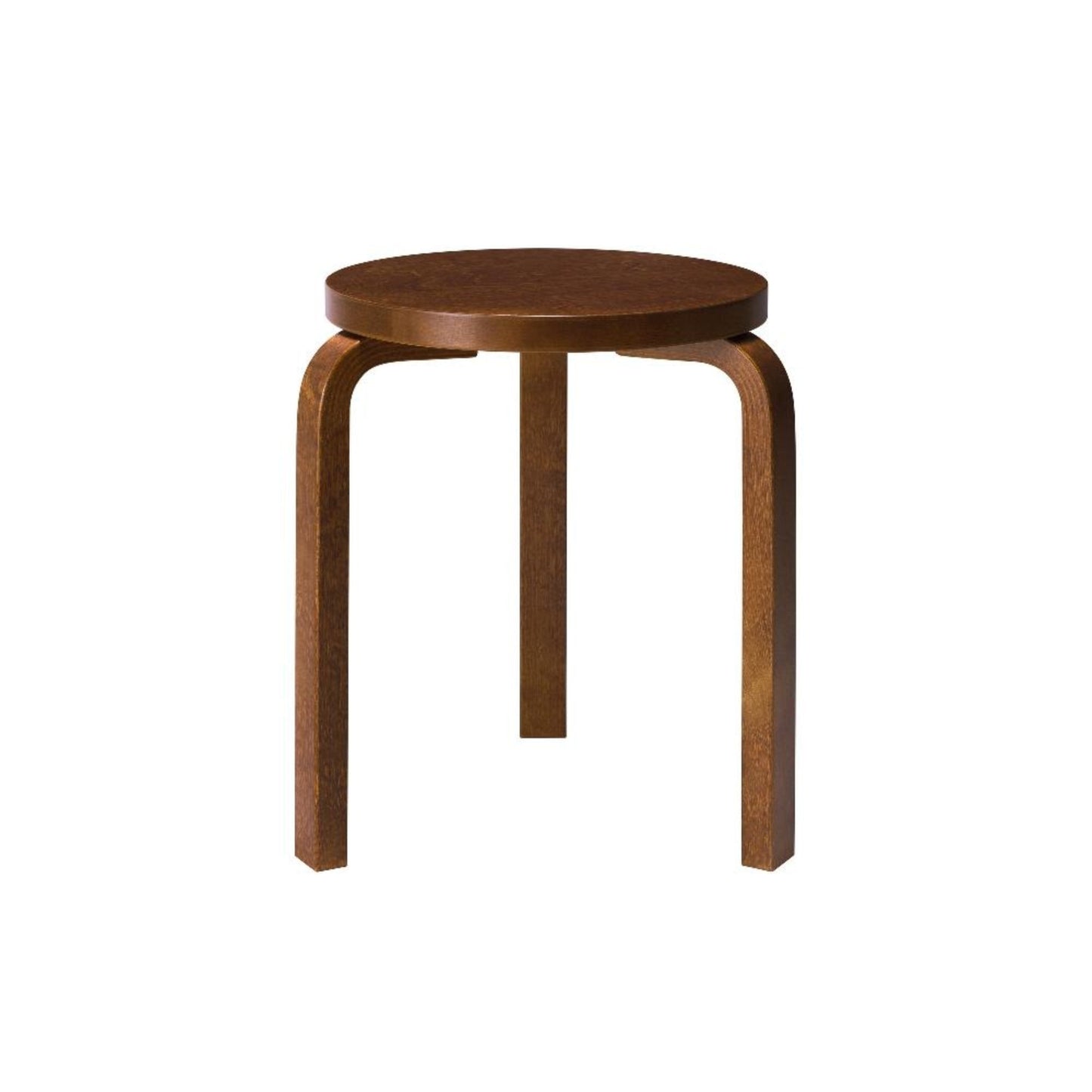 Artek Stool 60 — walnut stained
