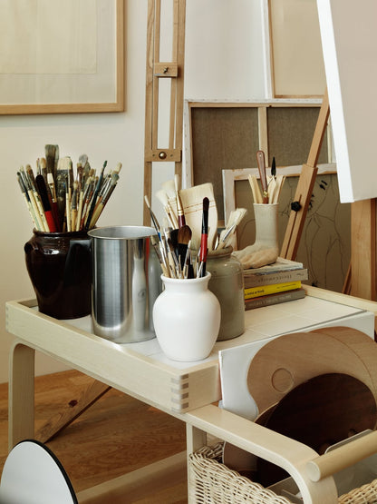 Aalto tea trolley 900, white