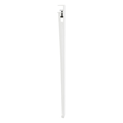 Bar table leg 110 cm, 1 piece, cloudy white