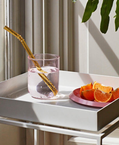 Tray table medium square, warm grey