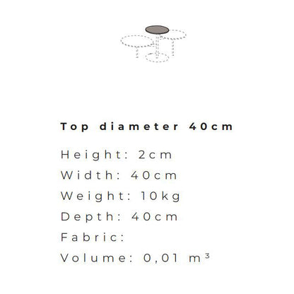 TRIS - Swivel coffee table