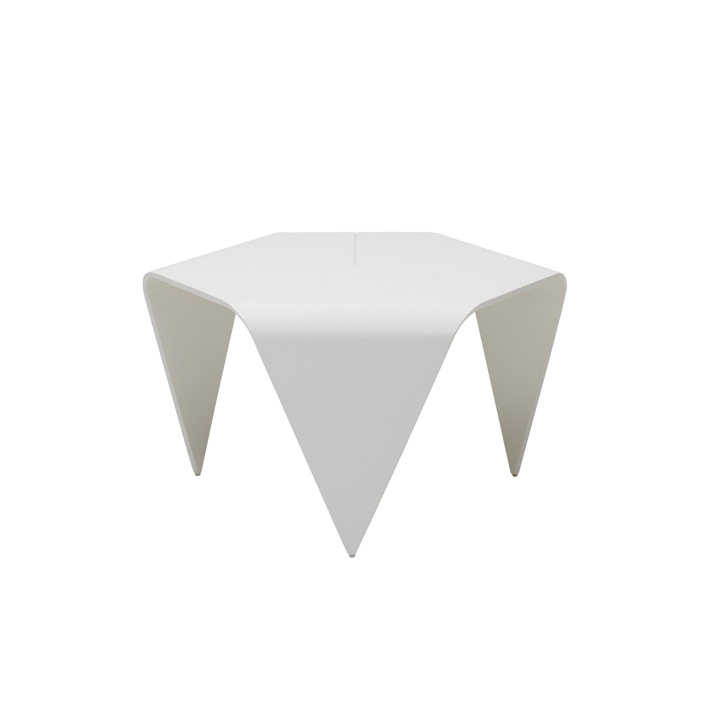 Artek Trienna Table — white lacquered