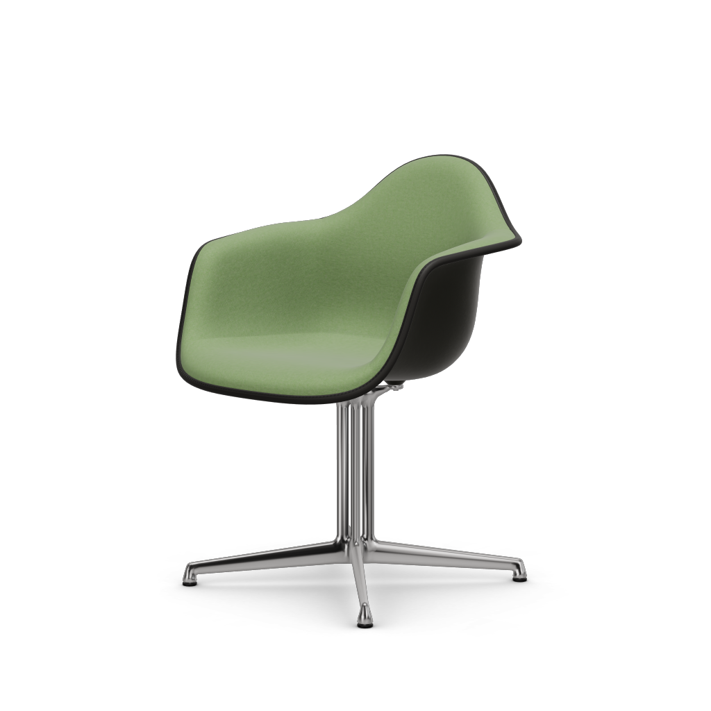 Eames Plastic Armchair DAL (with full upholstery)