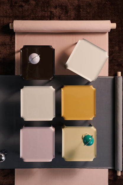 T877 side table, honey gold