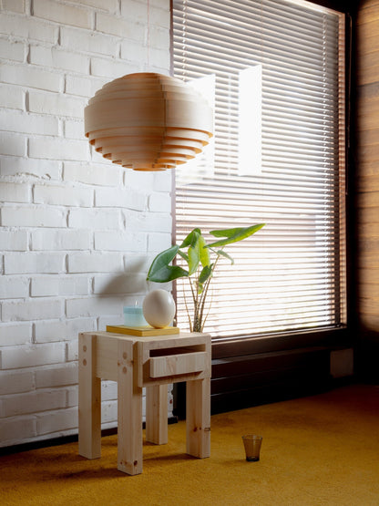 003 Stilts side table, pine