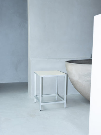 Alu stool, S, ivory