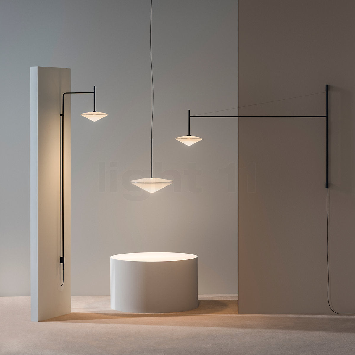 Vibia TEMPO 5760 LED 플러그 램프 - Grafite