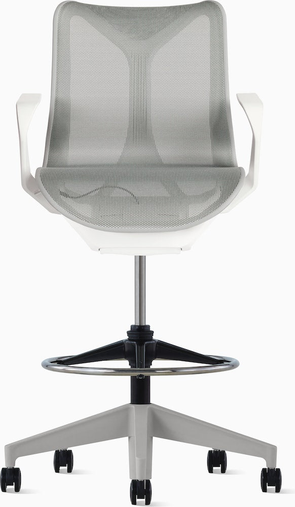 COSM - Low Back Ergonomic office stool with castors by Herman Miller
