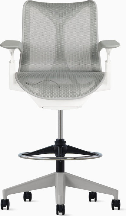 COSM - Low Back Ergonomic office stool with castors by Herman Miller