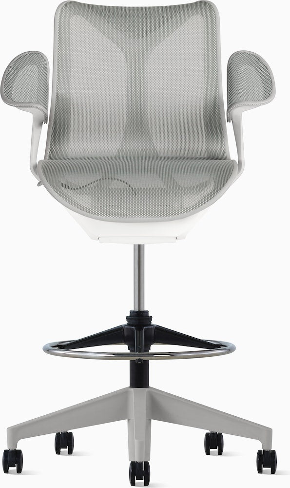 COSM - Low Back Ergonomic office stool with castors by Herman Miller