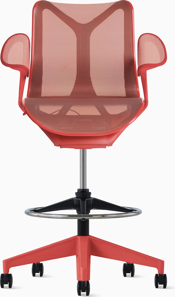 COSM - Low Back Ergonomic office stool with castors by Herman Miller