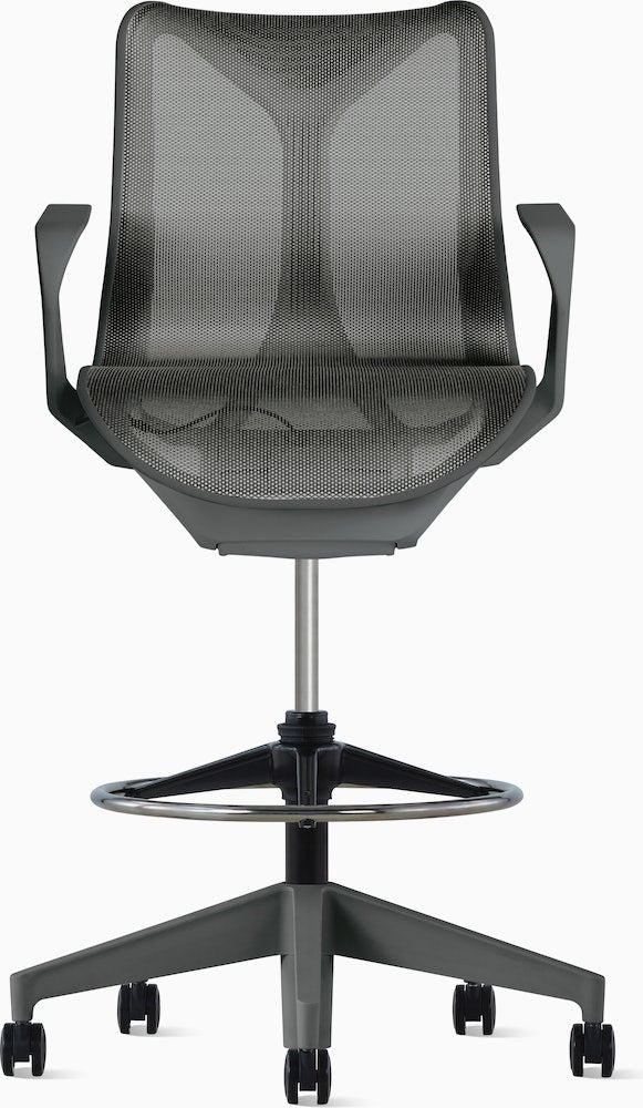 COSM - Low Back Ergonomic office stool with castors by Herman Miller