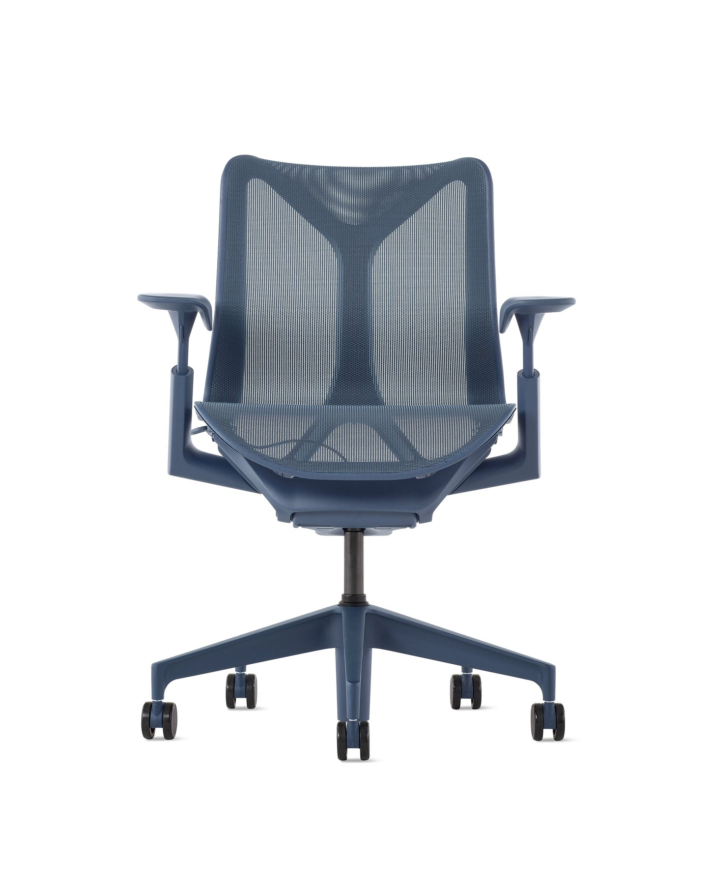 Cosm - Ergonomic Office Chair With Low Back by Herman Miller #Adjustable Arm/Nightfall/2.5-inch Hard Floor or Carpet Caster with Quiet Roll