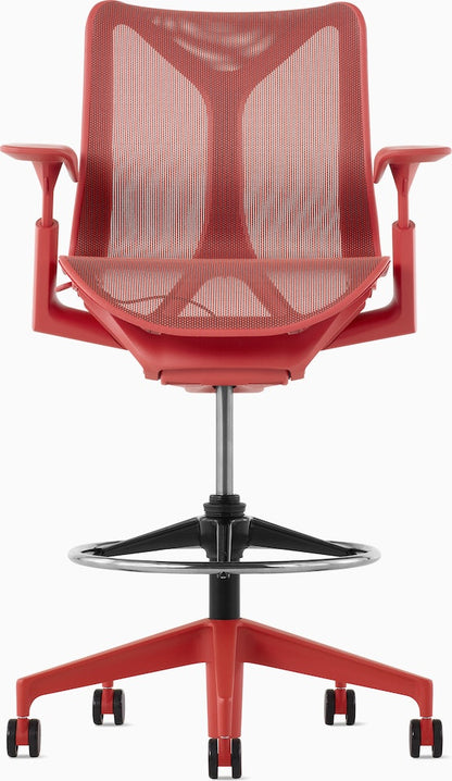 COSM - Low Back Ergonomic office stool with castors by Herman Miller