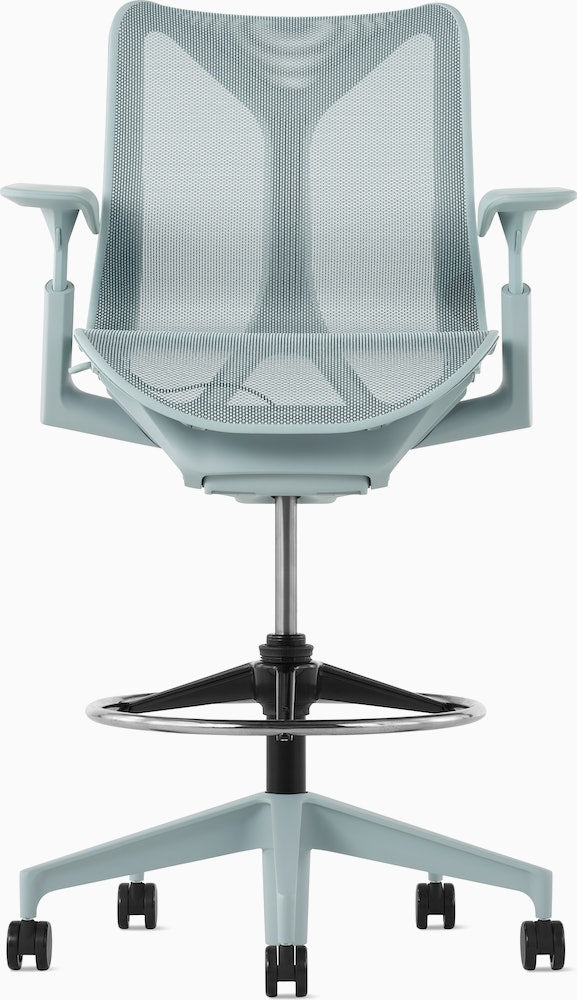 COSM - Low Back Ergonomic office stool with castors by Herman Miller