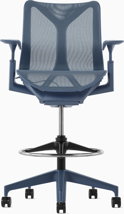 COSM - Low Back Ergonomic office stool with castors by Herman Miller