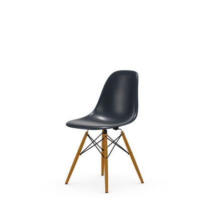 Eames Fiberglass Side Chair DSW (without upholstery) by Vitra
