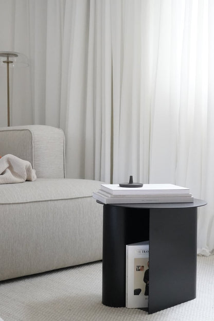 Sentrum side table, black