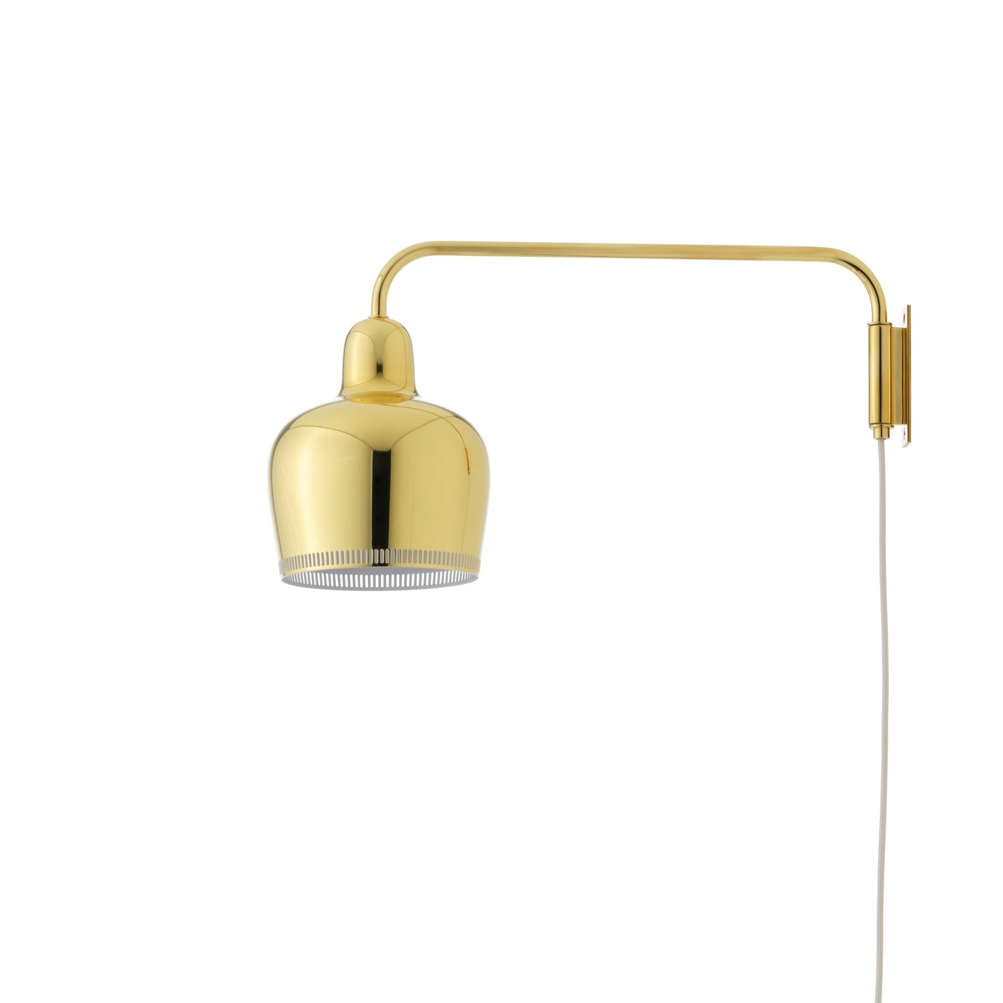 Artek Wall Light A330S "Golden Bell" — brass