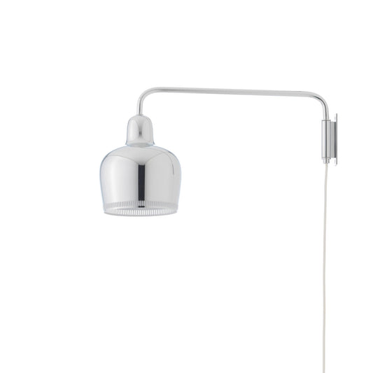 Artek Wall Light A330S "Golden Bell" — chrome
