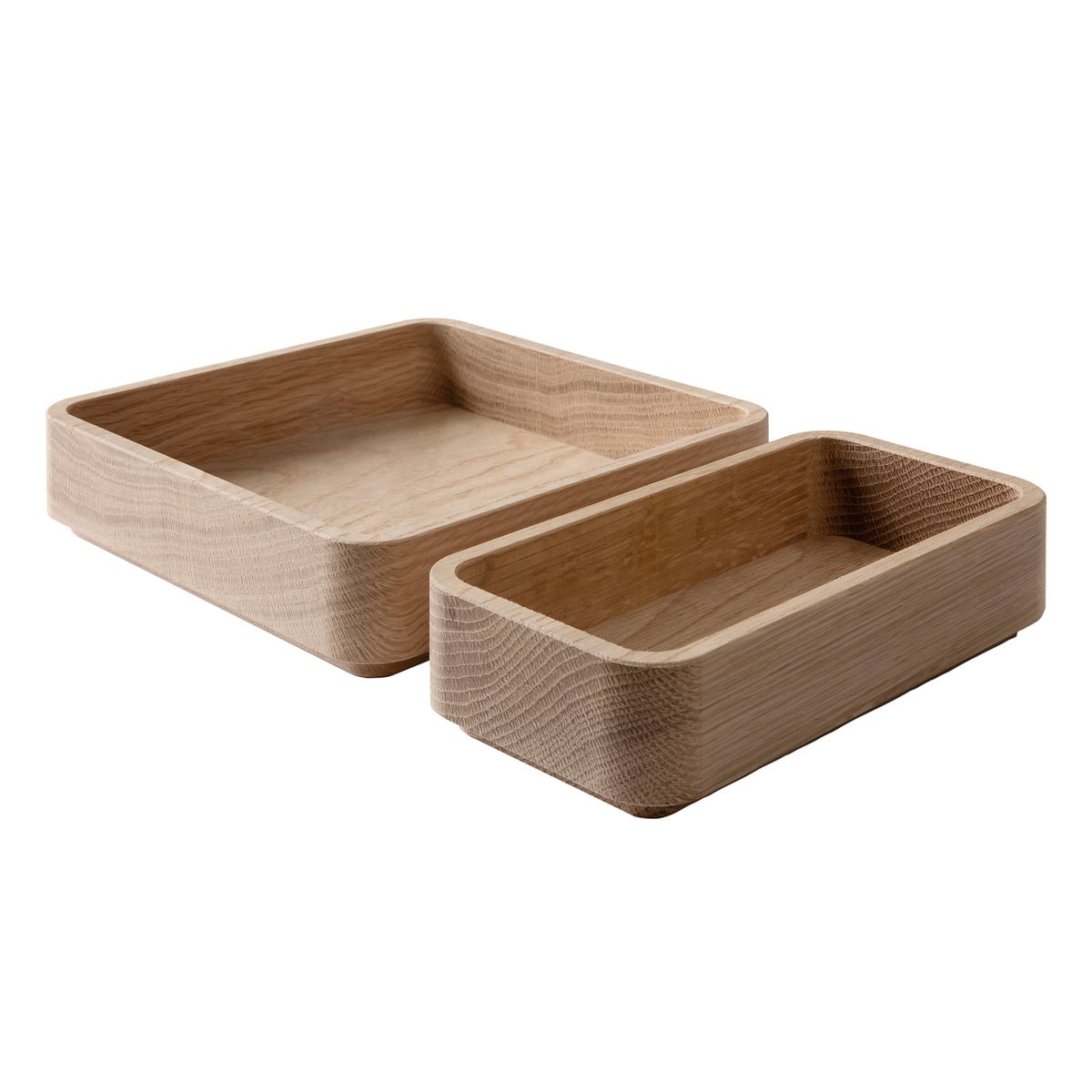 Offcuts Boxette box set, oiled oak