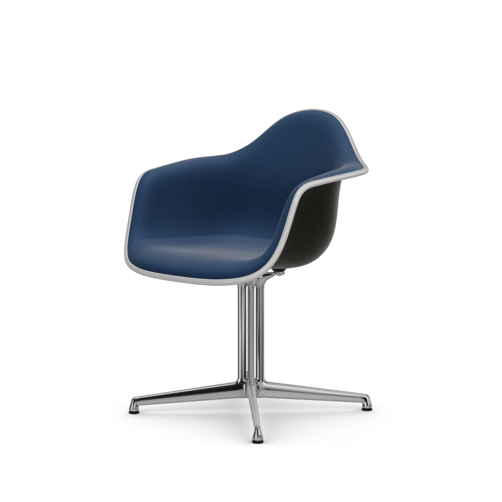 Eames Plastic Armchair DAL (with full upholstery)