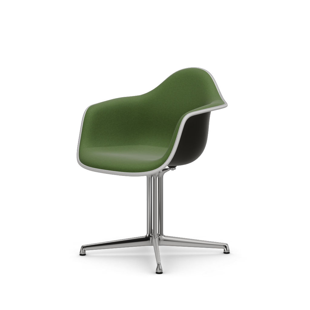 Eames Plastic Armchair DAL (with full upholstery)