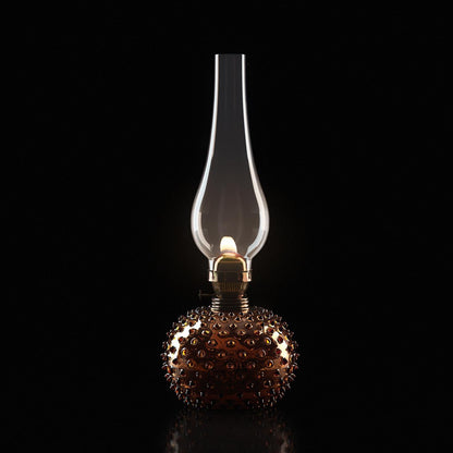 Department Paris Oil Lamp Amber