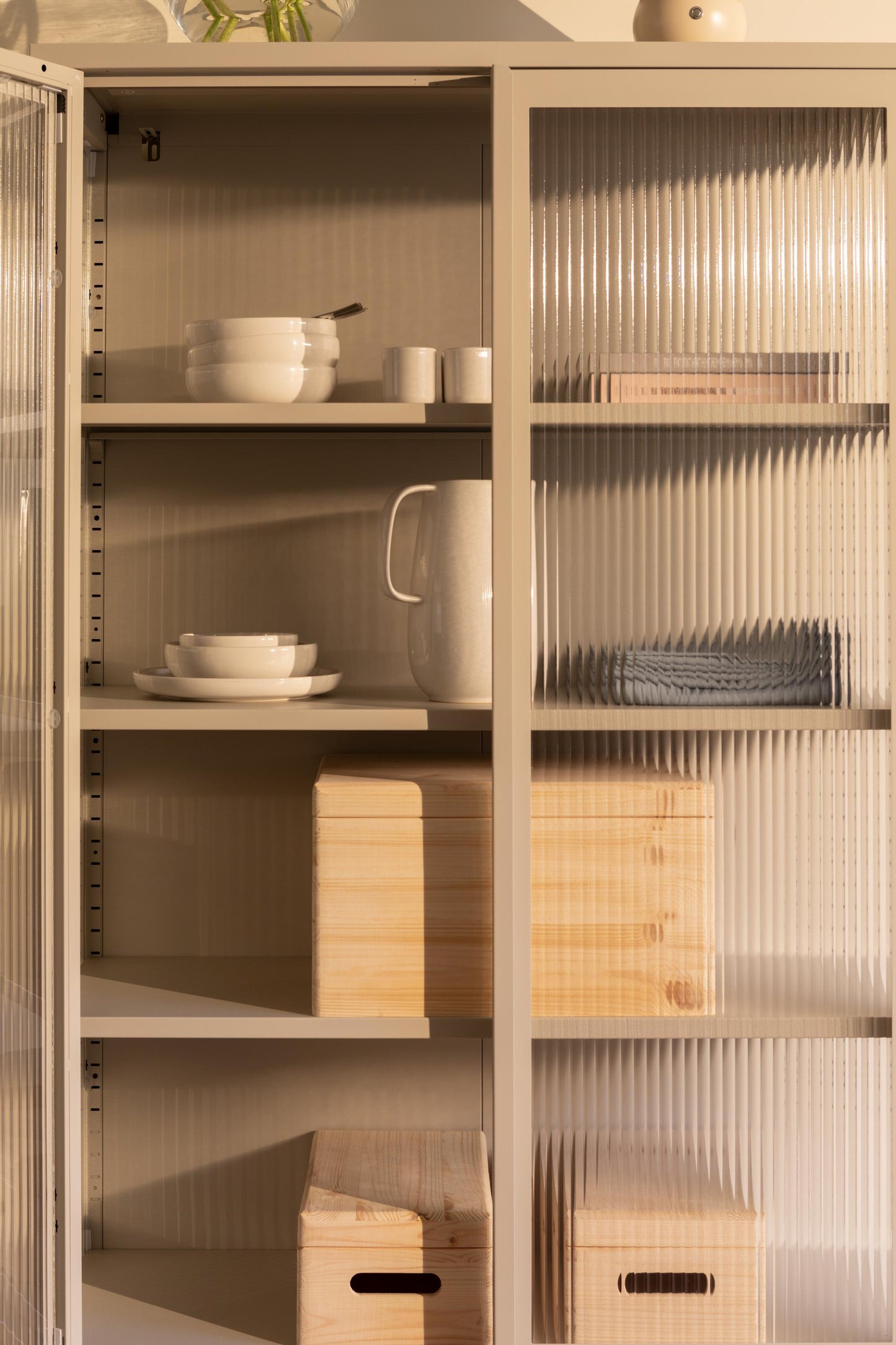 Department Store Cabinet 90x150 cm Pebble Grey