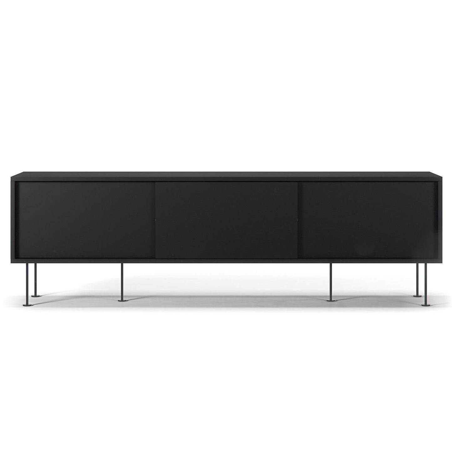 Decotique Vogue TV Bench With Legs 180 Anthracite/ Black