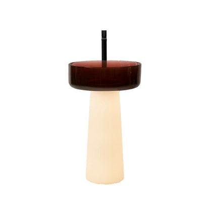 ALBUME LUX - Freestanding round Cristalmood® and Flumood washbasin