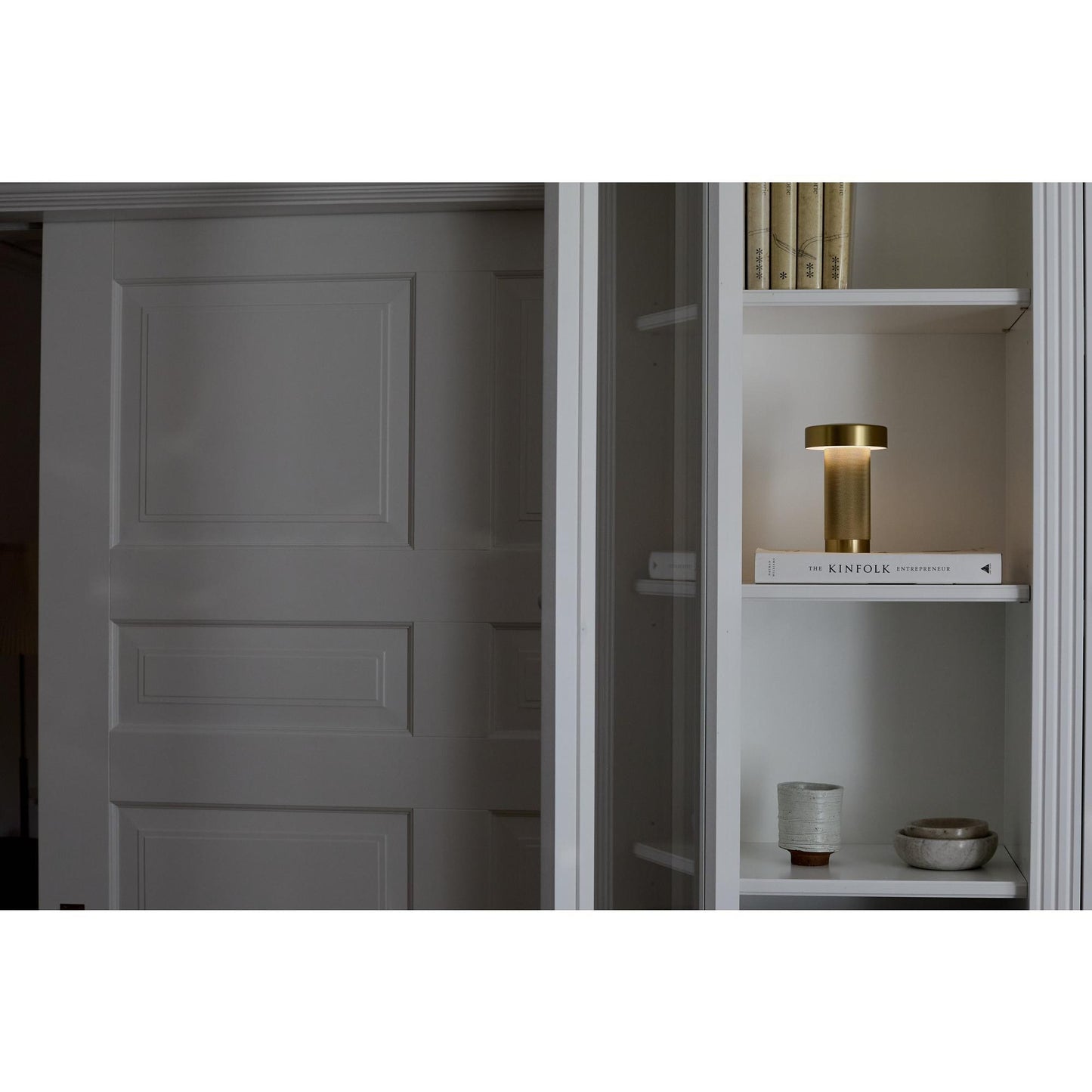 Edgeform Holster Portable Lamp Brass