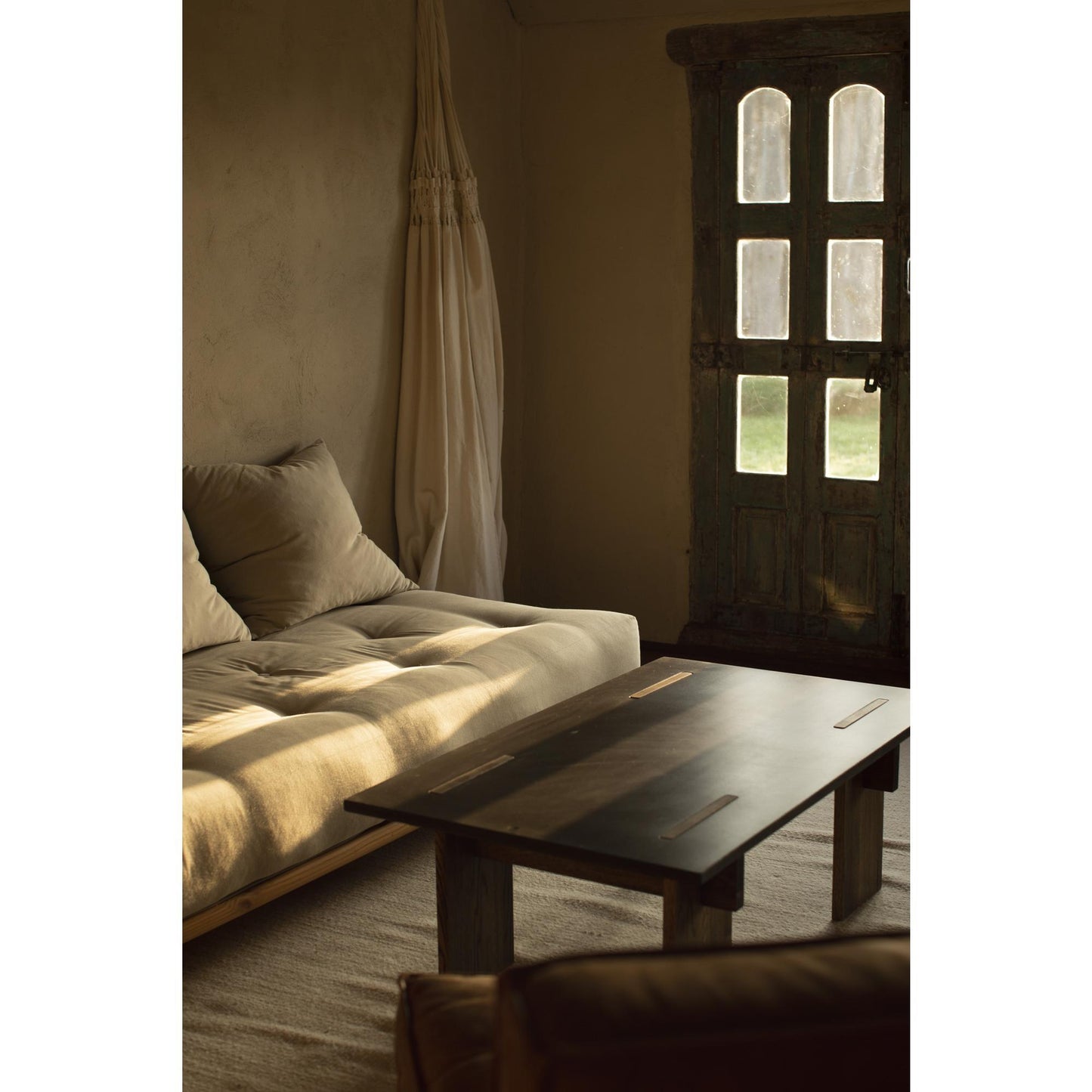 Eberhart Arnold Coffee Table Dark Concrete/Dark Oak - Limited Edition