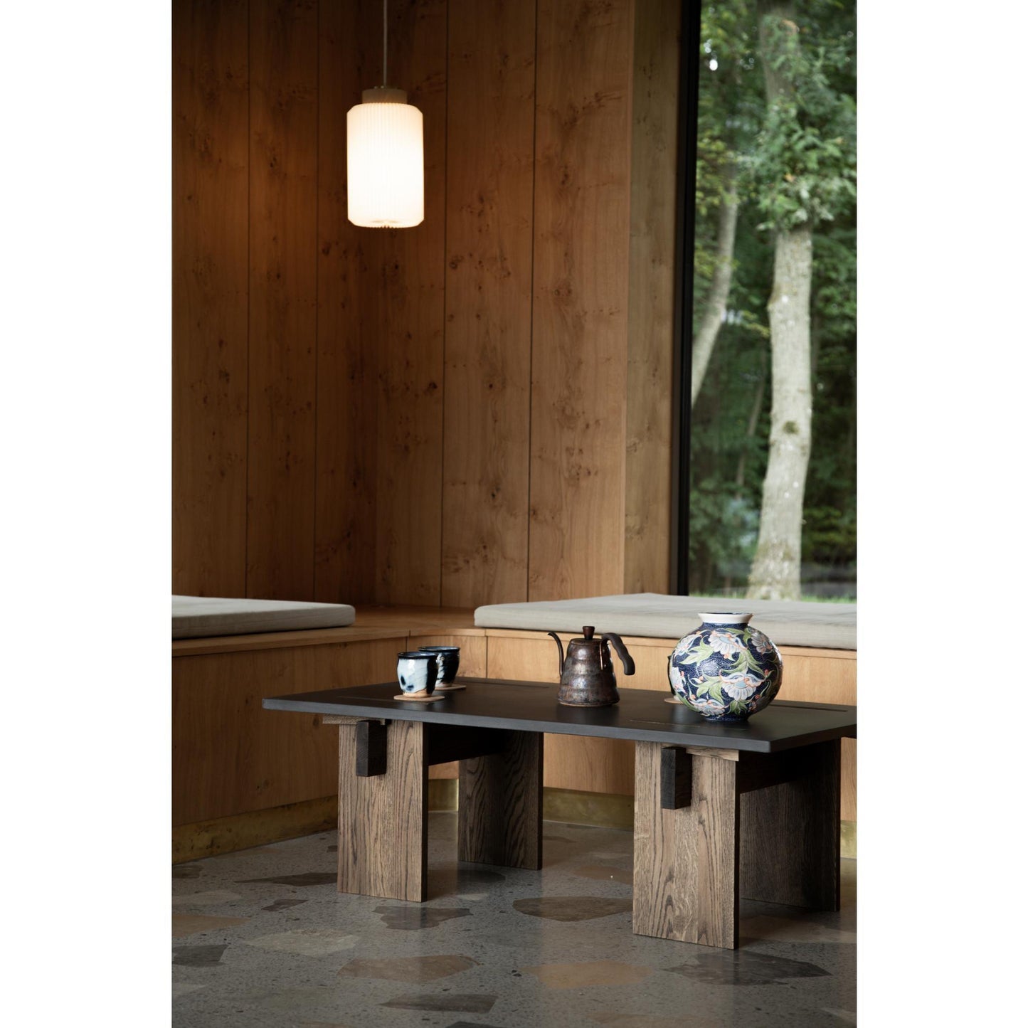 Eberhart Arnold Coffee Table Dark Concrete/Dark Oak - Limited Edition