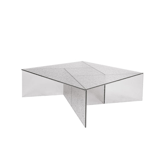 Aspa Big - Square Glass Coffee Table by Pulpo #grey