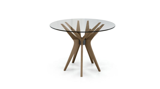 Aster Round Dining Table by Roche Bobois #ø100 / Ash wood : Alezan