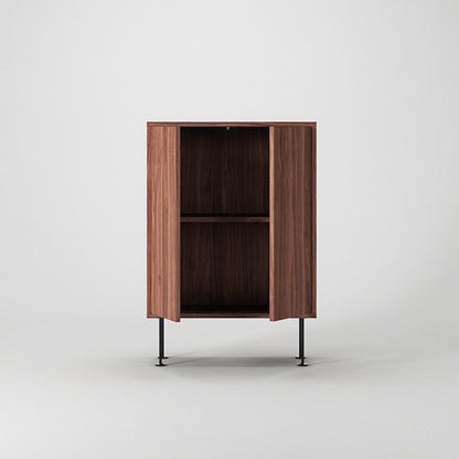 Decotique Vogue 64 Cabinet Walnut/Black