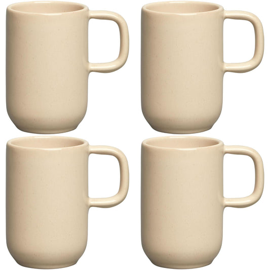 Decotique BON Mug Set of 4 Beige